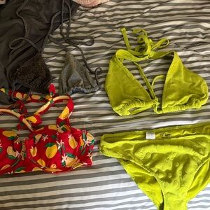 Women's bikini bundle! 12 bathing suits, aerie, pacsun & shein.